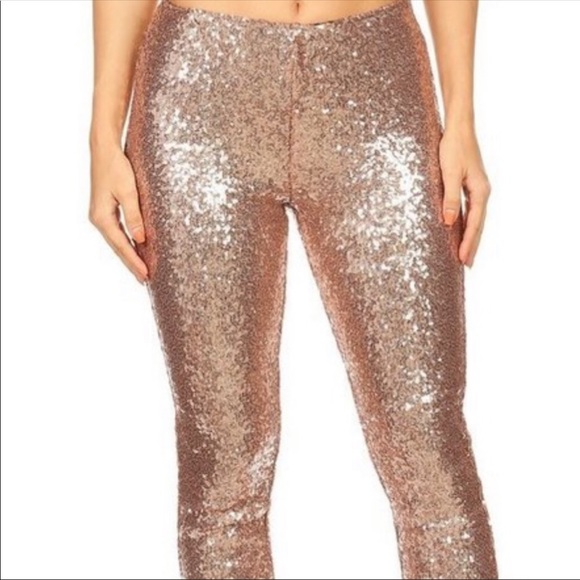 🆕 ❗️LAST ONE❗️OCTOBER LOVE SEQUINS PANTS - Picture 2 of 2